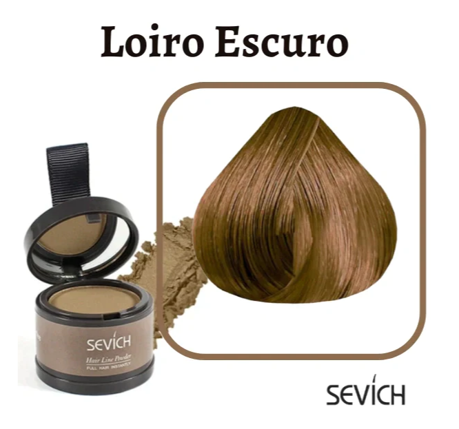 Sevích™ - Tinta de Cabelo em Pó - A Tinta de Maquiagem Capilar à Prova D'água