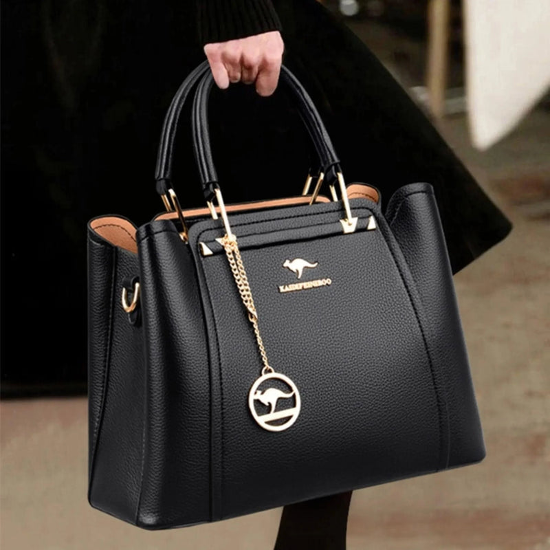 Bolsa Feminina em Couro Legítimo Transversal Luxuosa - Style Couer