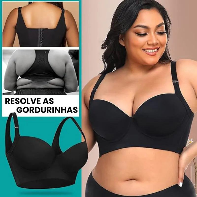 Sutiã Push-Up Efeito Modelador - O Número 1 em Conforto e Firmeza! [ Compre 1 Leve 2 ]