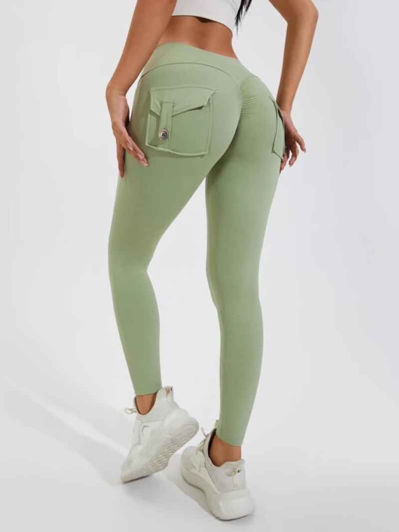 Calça Legging Modeladora Modern Shaper com Bolsos e Empina Bumbum