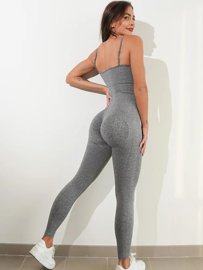 Macacão Esportivo Longo Modern Suit Shape Slim Jump