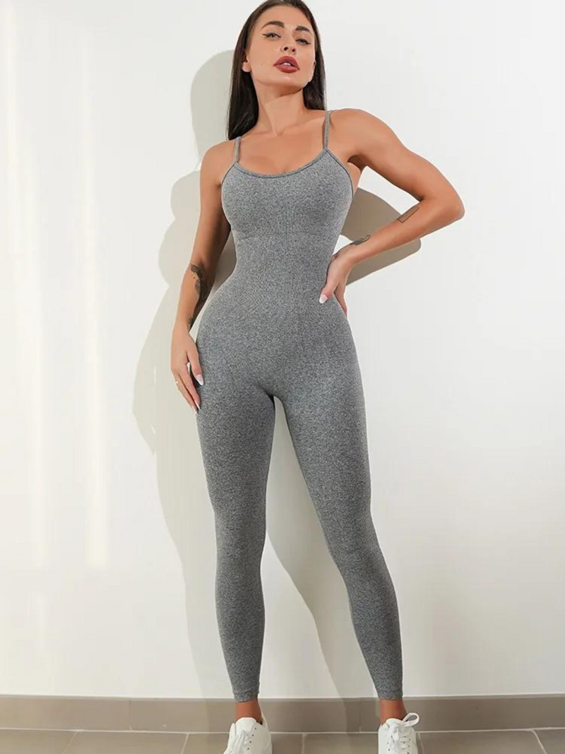 Macacão Esportivo Longo Modern Suit Shape Slim Jump