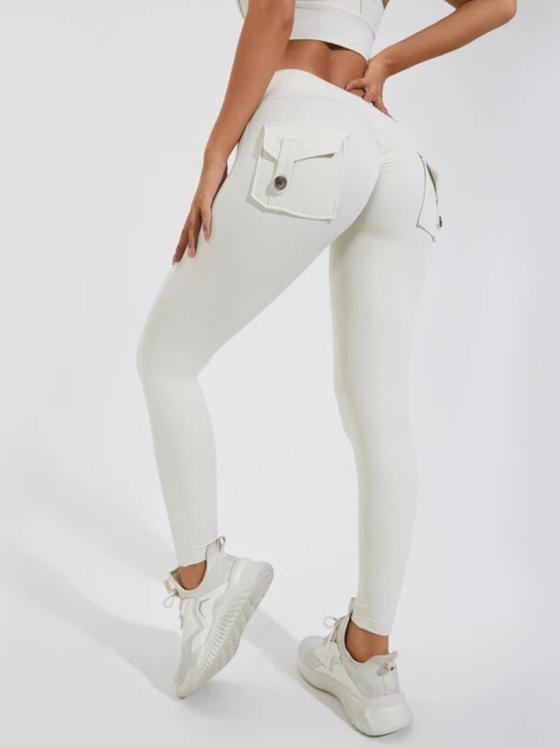 Calça Legging Modeladora Modern Shaper com Bolsos e Empina Bumbum