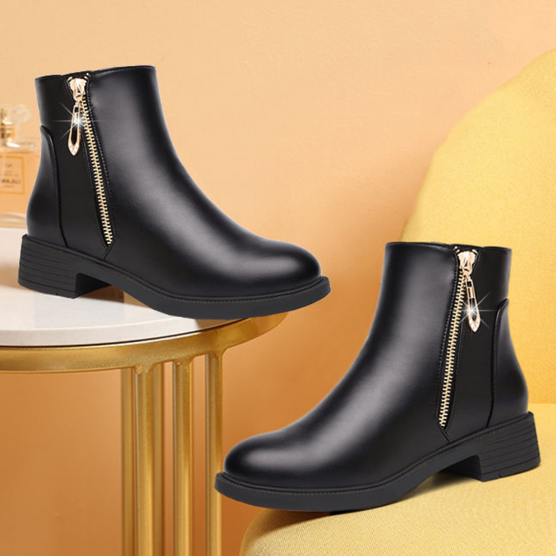 Bota de Couro Premium - LuxuSoft