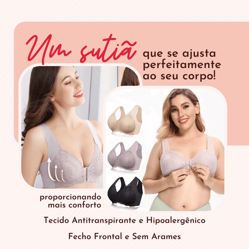 Sutiã Plus Size Confort [ Pague 1 Leve 3 ]