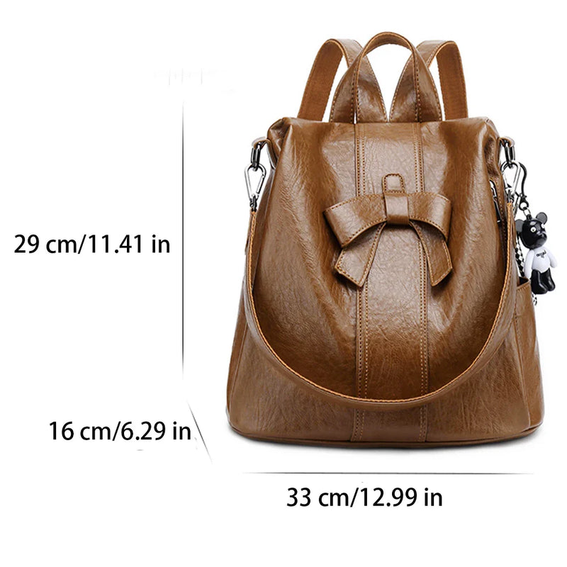 Mochila Feminina em Couro Legítimo - Amara