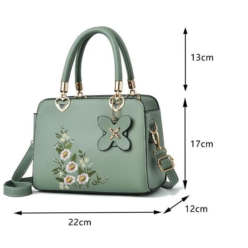 Bolsa Feminina em Couro - Floraris