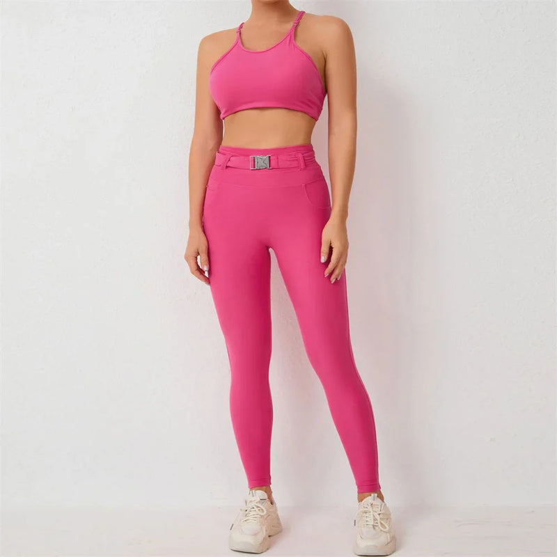 Conjunto Top e Leeging Esportivo Modern Isa