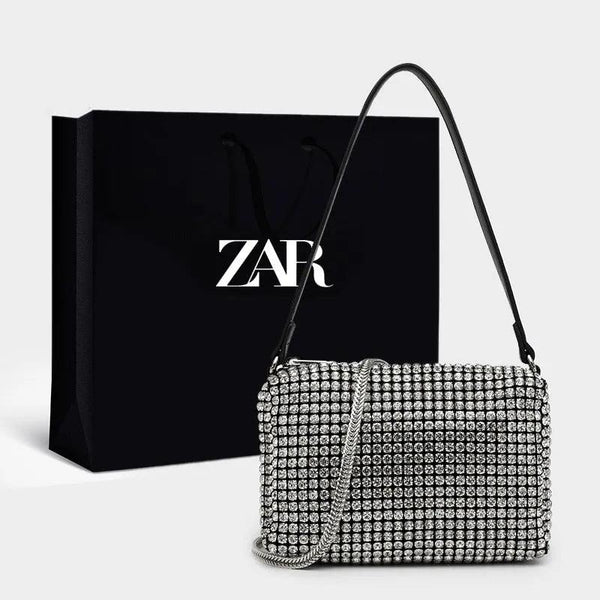 Bolsa Feminina Compacta Cravejada - Luxury