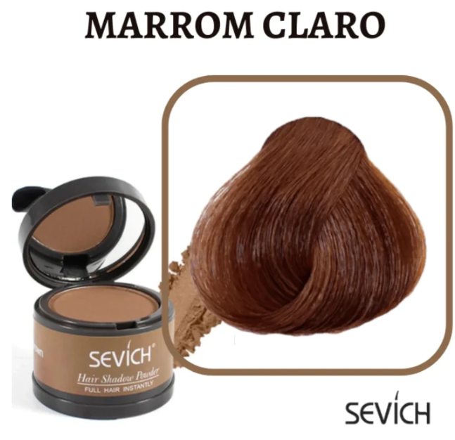 Sevích™ - Tinta de Cabelo em Pó - A Tinta de Maquiagem Capilar à Prova D'água