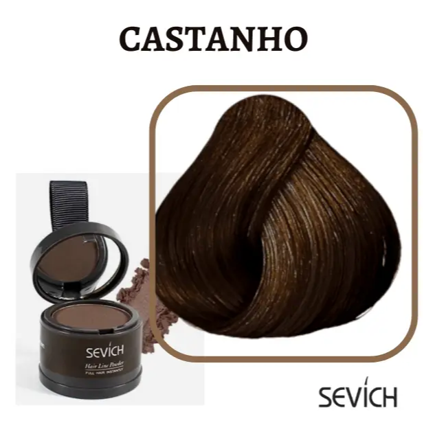 Sevích™ - Tinta de Cabelo em Pó - A Tinta de Maquiagem Capilar à Prova D'água