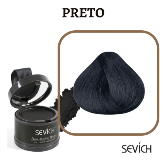 Sevích™ - Tinta de Cabelo em Pó - A Tinta de Maquiagem Capilar à Prova D'água