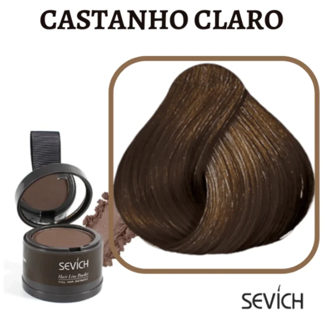 Sevích™ - Tinta de Cabelo em Pó - A Tinta de Maquiagem Capilar à Prova D'água