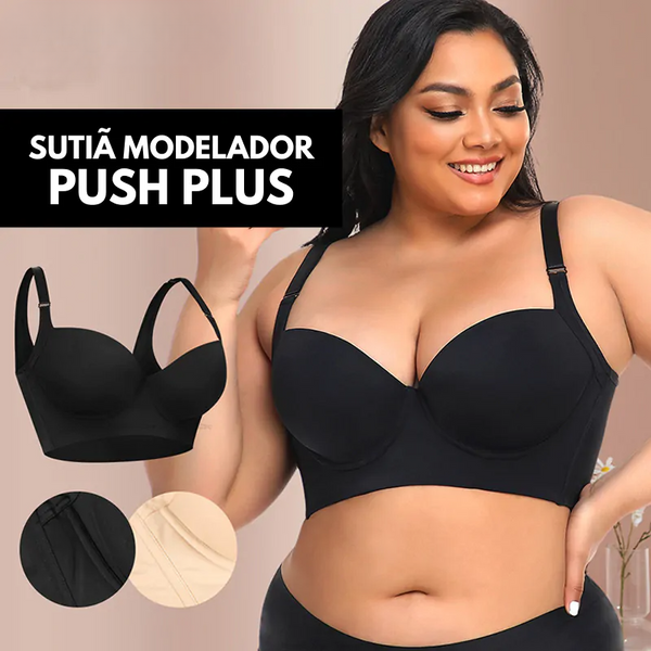 Sutiã Push-Up Efeito Modelador - O Número 1 em Conforto e Firmeza! [ Compre 1 Leve 2 ]