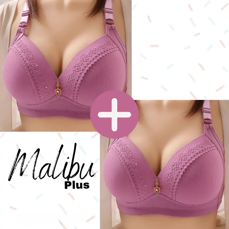 Sutiã Malibu Plus com Sustentação Push Up