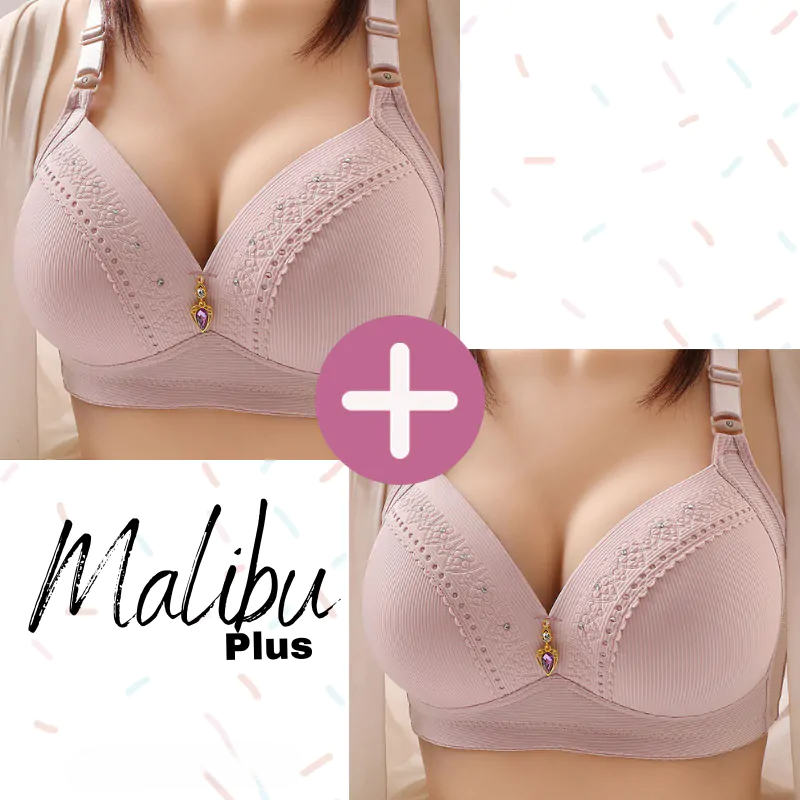 Sutiã Malibu Plus com Sustentação Push Up