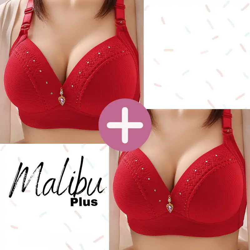 Sutiã Malibu Plus com Sustentação Push Up