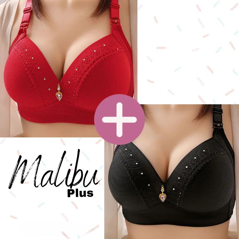 Sutiã Malibu Plus com Sustentação Push Up