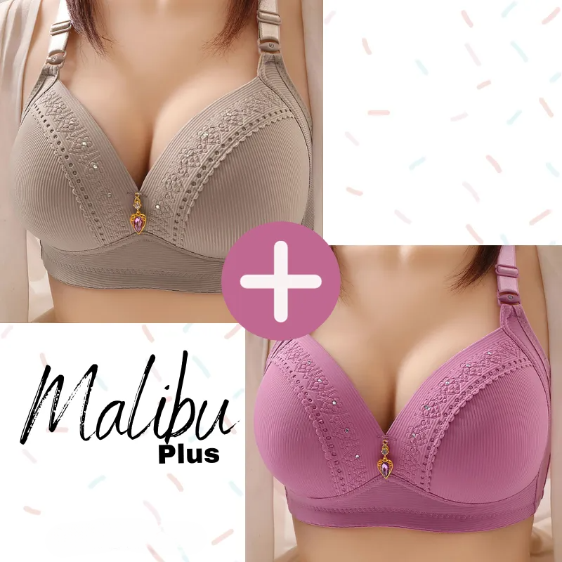 Sutiã Malibu Plus com Sustentação Push Up