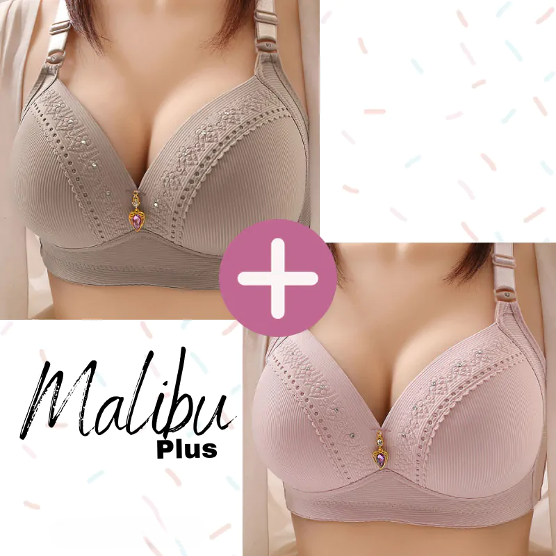 Sutiã Malibu Plus com Sustentação Push Up