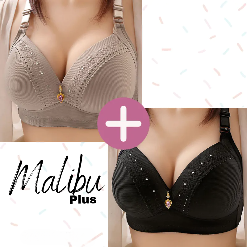 Sutiã Malibu Plus com Sustentação Push Up